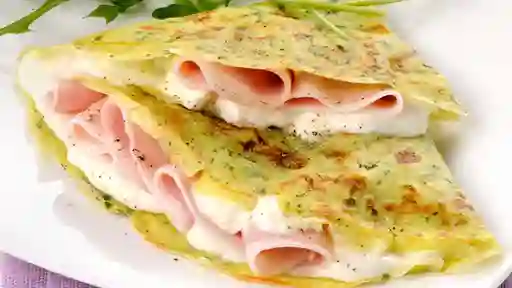 Crepes de Jamón y Queso