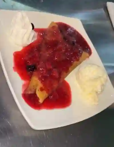 Crepes de Frutos Rojos