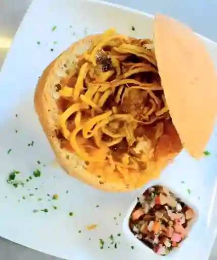 Panne Cook Pollo con Rajas