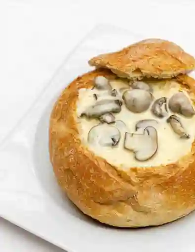 Panne Cook Pollo Queso y Champiñones