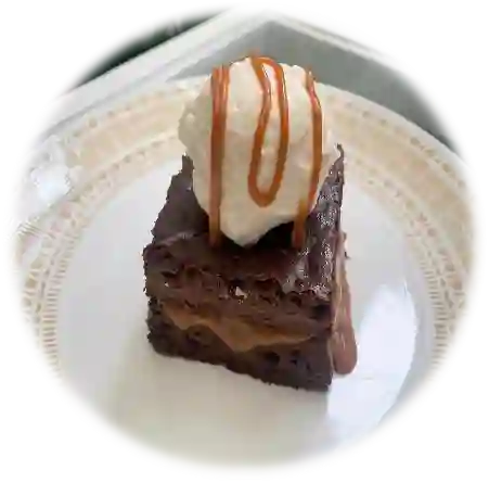 Brownie con Helado
