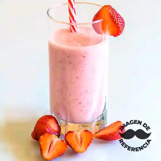 Jugo Natural de Fresa en Agua Vaso 12 Onz