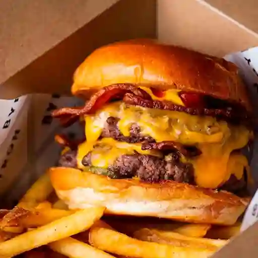 Hamburguesa Doble