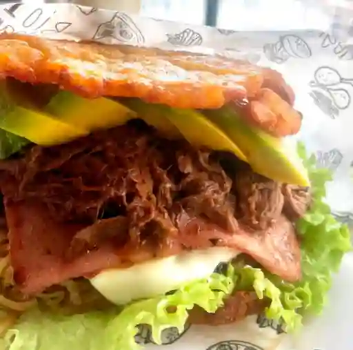 Hamburguesa Doña Patacón