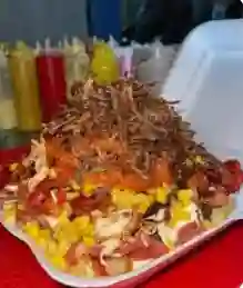 Salchipapa Especial