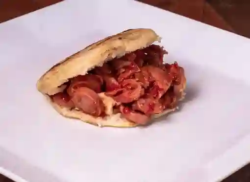 Arepa Salchicha