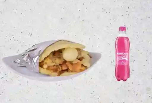 Combo Arepa con Todo
