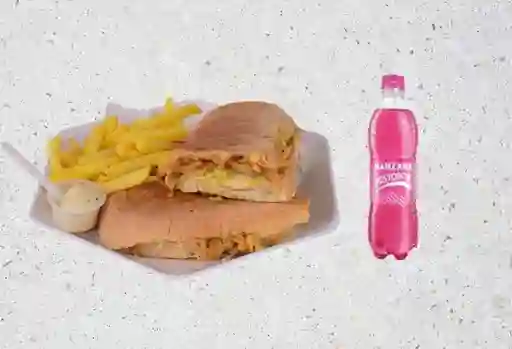 Combo Q.bano Pollo y Gaseosa