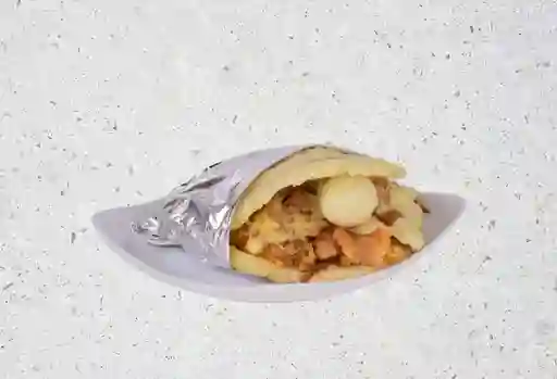 Arepa con Todo