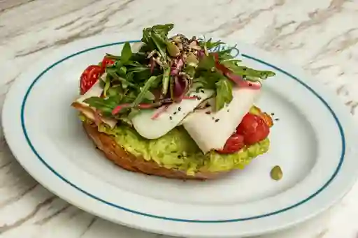 Tostada Cremosa de Pavo