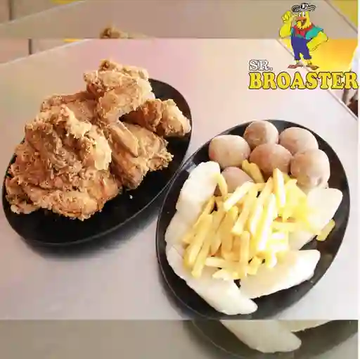 Combo Pollo Broaster