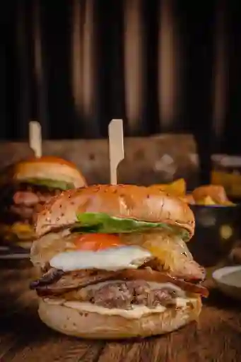 Cowboy Breakfast Burger
