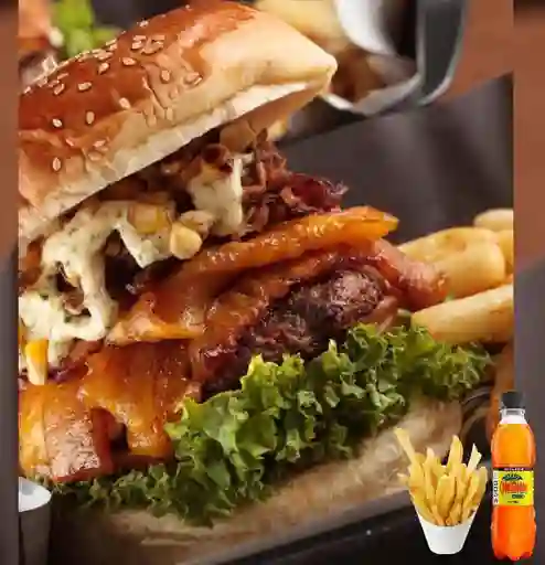 Hamburguesa Paisa Boom