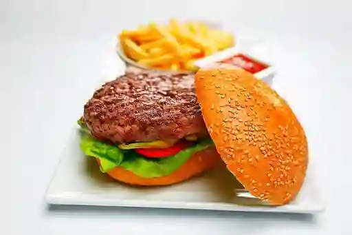 Hamburguesa Doble Chuleta Ahumada