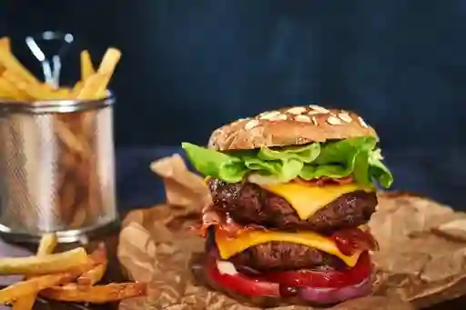 Hamburguesa Doble Carne