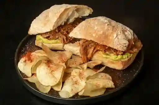Sándwich de Pulled Pork
