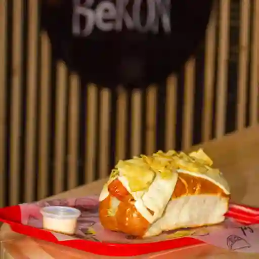 Perro Cebolla Caramelizada