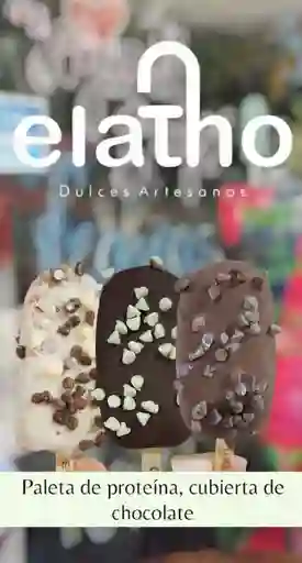 3 Paletas Con Proteína, Cubierta De Chocolate y Chips *3