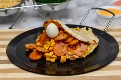 Chorizo y Maíz