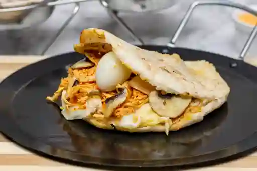 Pollo, Champiñón y Queso