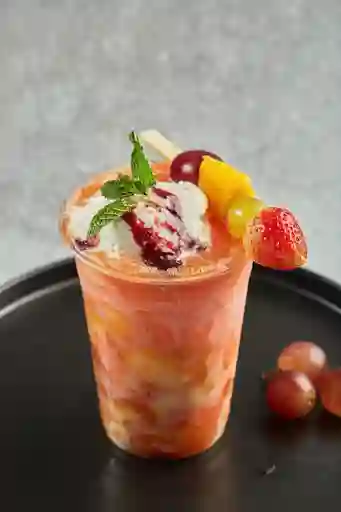 Salpicón con Helado
