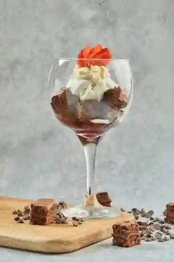 Brownie con Helado