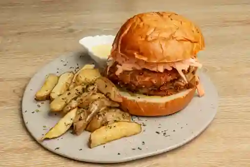 Hamburguesa de Pollo Crispy