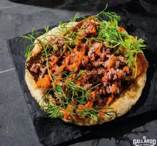 Tacos Costra de Chorizo