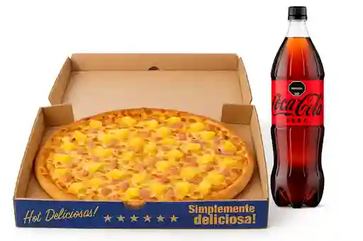 Pizza Hawaiana Xgrande + Coca Cola 1.5l