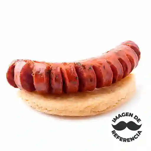 Chorizo Santarrosano con Arepa con Jamón