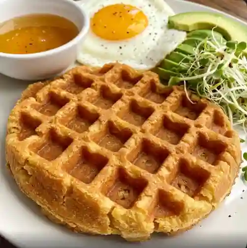 Waffle de Yuca (Salado)
