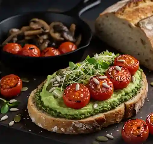 Tostadas De Aguacate