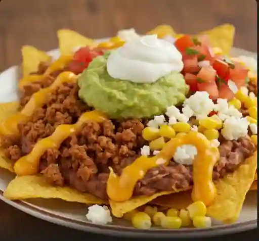 Nachos con Salsa