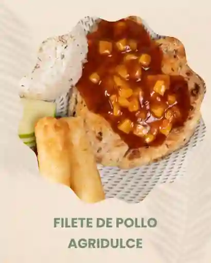 Filete de Pollo Agridulce