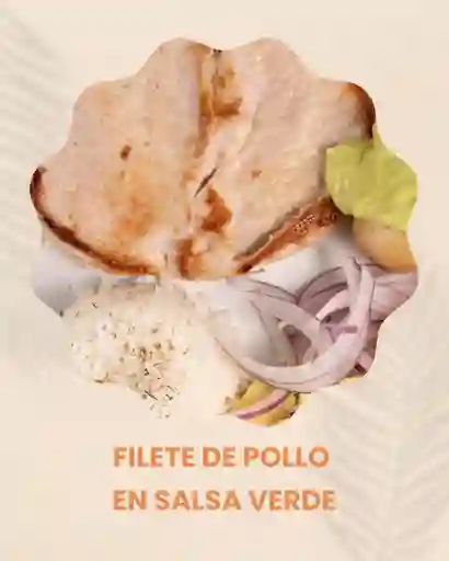 Filete de Pollo en Salsa Verde