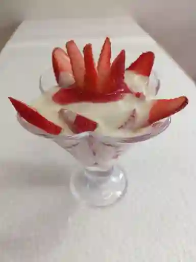 Fresas con Crema