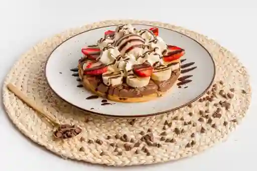 Waffle de Chocolate