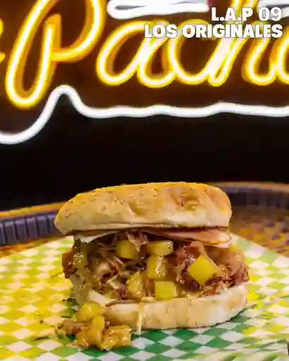 Aplastao Hawaiano Hamburguesa