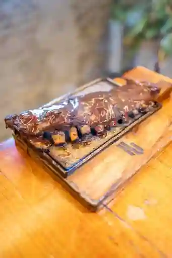 Costillas Bbq y Gaseosa