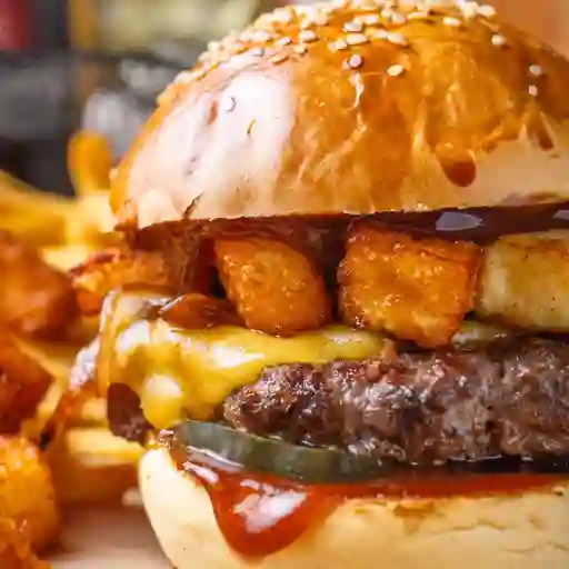 Hamburguesa Queso Crispy