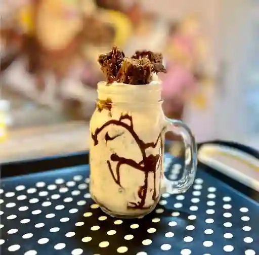 Malteada a Base de Helado de Chocolate