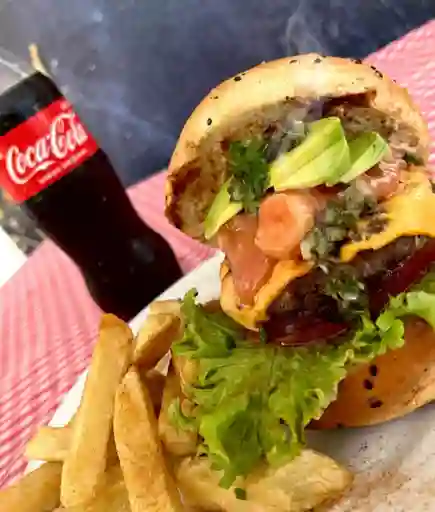 Hamburguesa Mar y Tierra