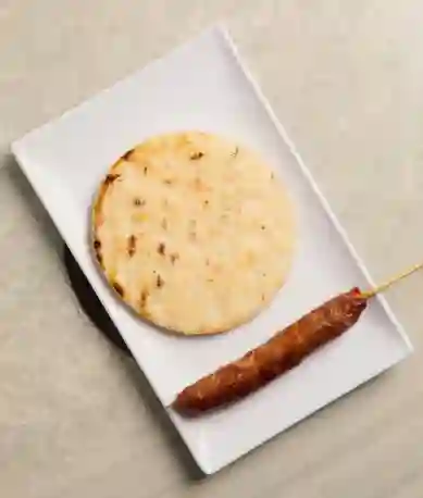 Arepa con Chorizo