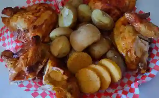 1 Pollo Entero Asado