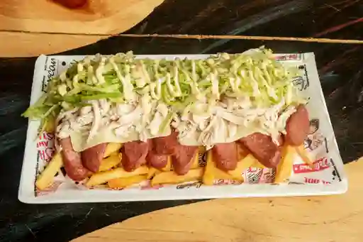 Salchipapa Clásica