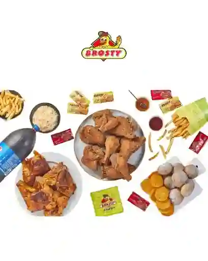 Combo Familiar ( Asado Apanado O Mixto )