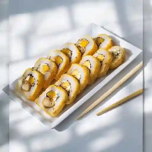 10 Bocados de Sushi Tilapia Tempura