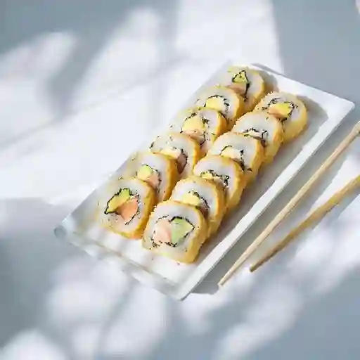 10 Bocados de Sushi Philadelphia Tempura
