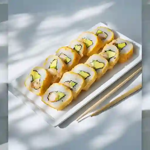 10 Bocados de Sushi Camaron Tempura