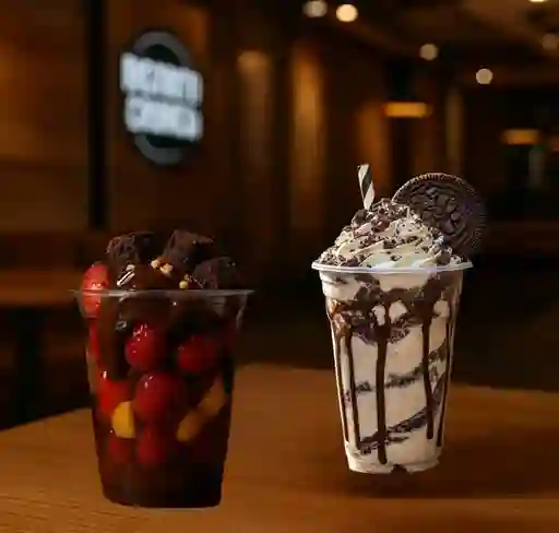 Combo Choco Fresa y Granizado